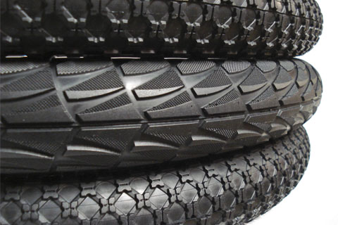 Alienation folding tires