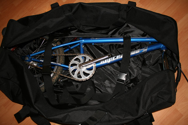 DK Gold Travel Bag / Bike bag