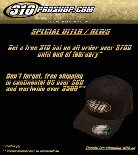 310proshop.com hat offer