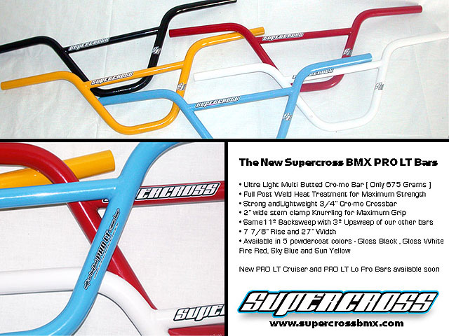 Supercross BMX Pro LT handlebars