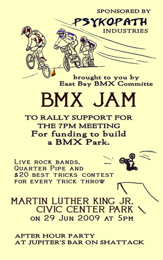 BMX Jam Berkeley CA