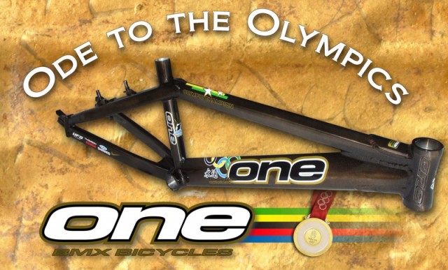 one_bicycles_gold_olympic_bmx_frame