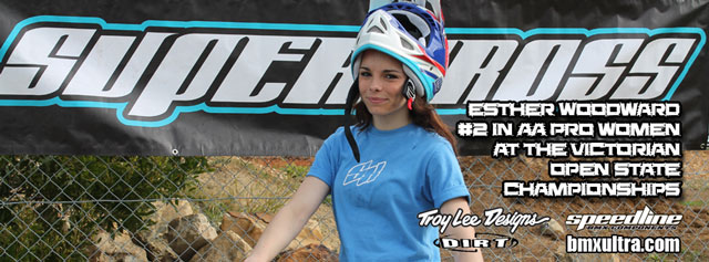 Supercross BMX Esther Woodward #2 Victoria